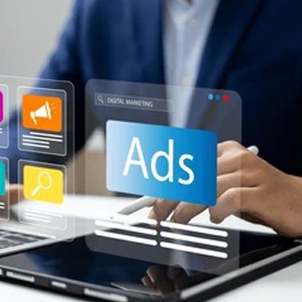 Landing page built for ad campaigns and lead generation